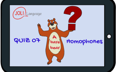 Quiz 07- Homophones